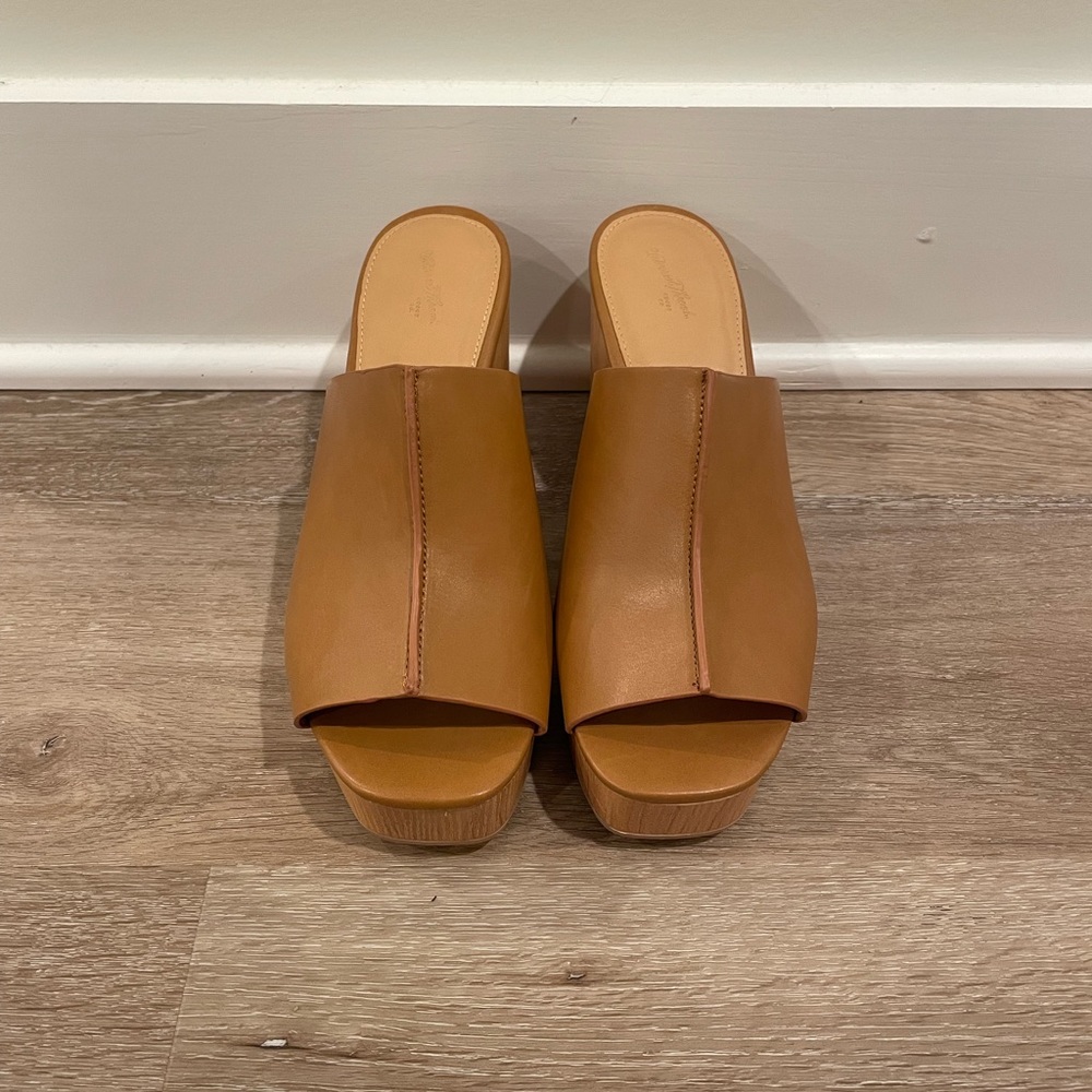 Platform Mule Heels